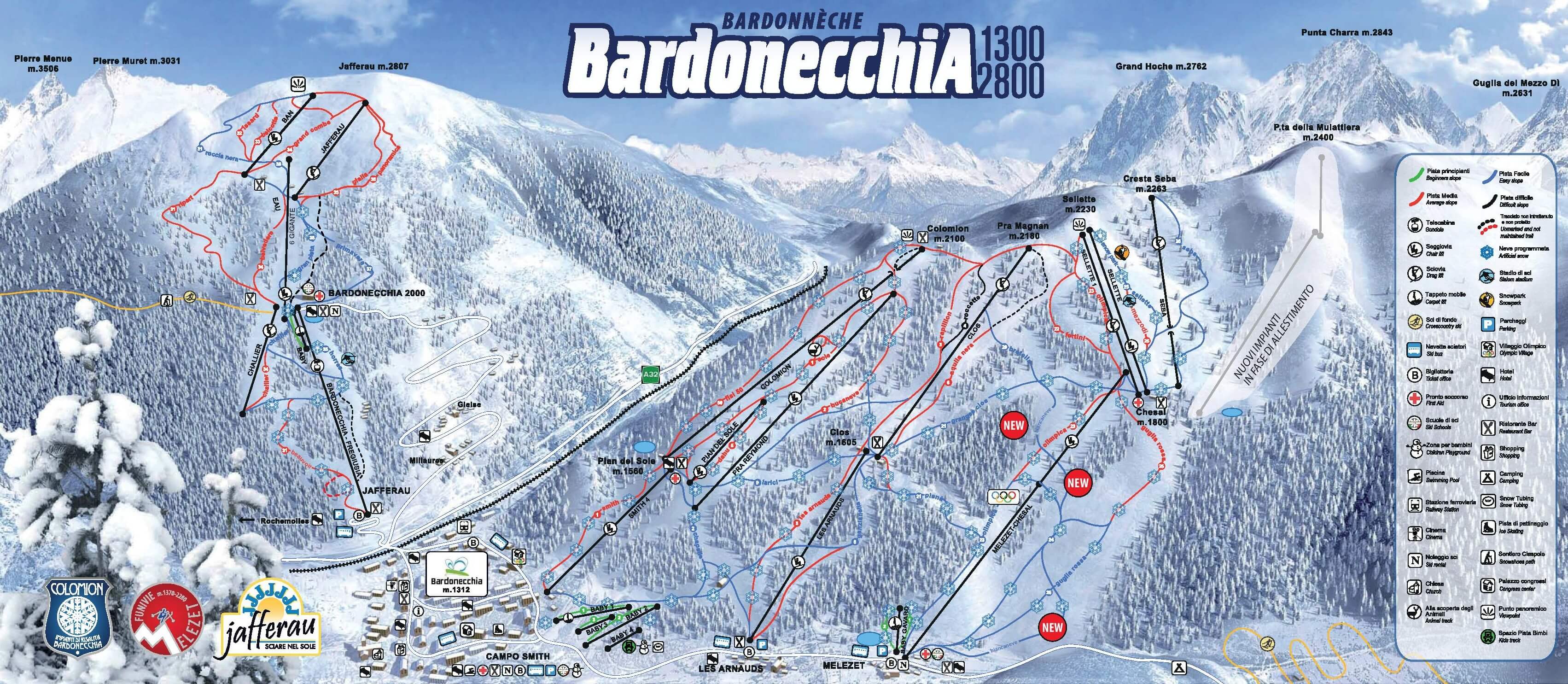 Bardonecchia slopes