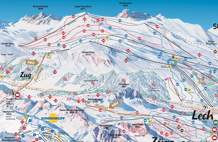 lech-new-ski-lifts-ski-map-2021-2022